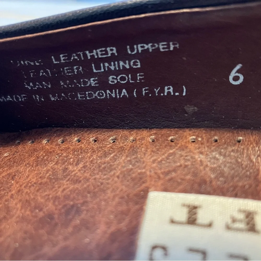 Women’s Brown Leather Shoes - Picture 2 of 4